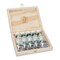 Schmincke Horadam Aquarell Artist Watercolor - Set of 5, Forest, Supergranulation, Wood Box, 15 ml, Tubes